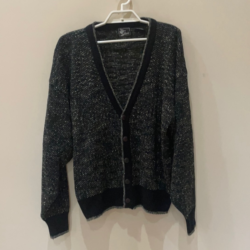 Alan Stuart men’s medium cardigan sweater